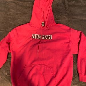 Badman DragonBall Z Mr.Saitan Hoodie Pink Large